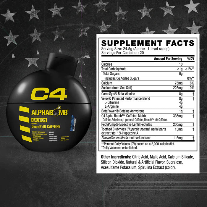 Pré Treino C4 BOMB