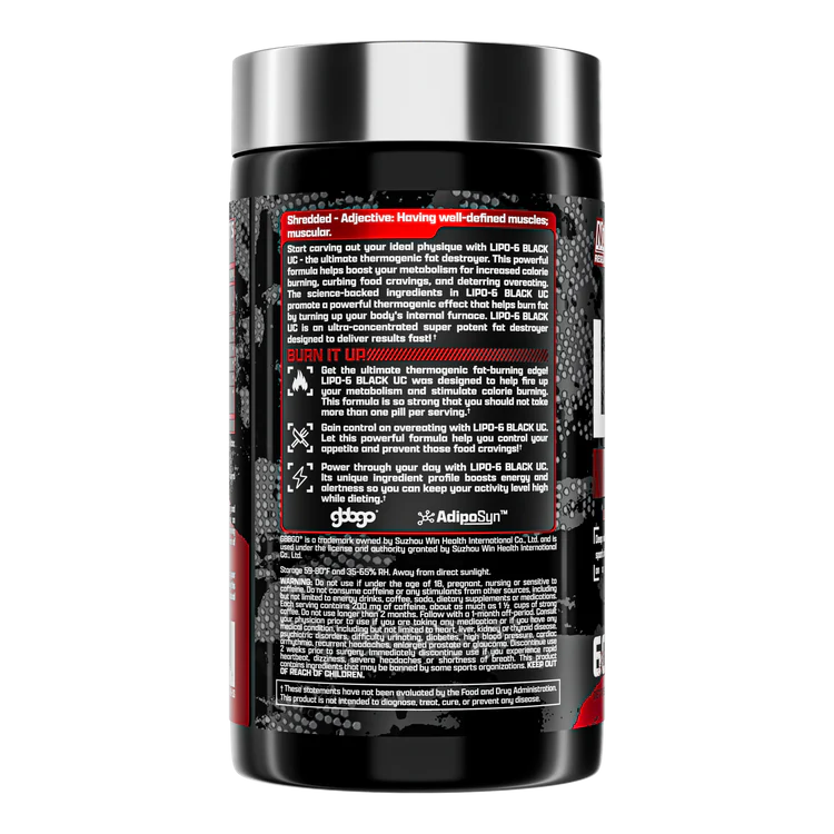 Lipo 6 Black Ultra Concentrado - 60 Cápsulas