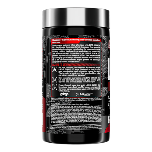 Lipo 6 Black Ultra Concentrado - 60 Cápsulas